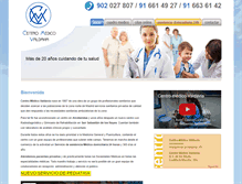 Tablet Screenshot of centromedicovaldavia.com